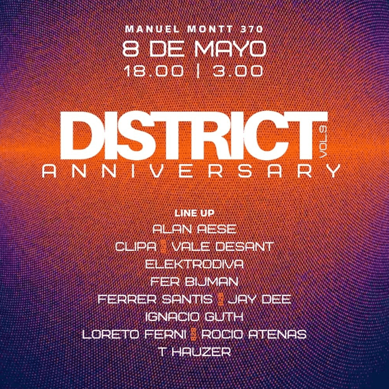 DISTRICT Vol.9 Anniversary image}